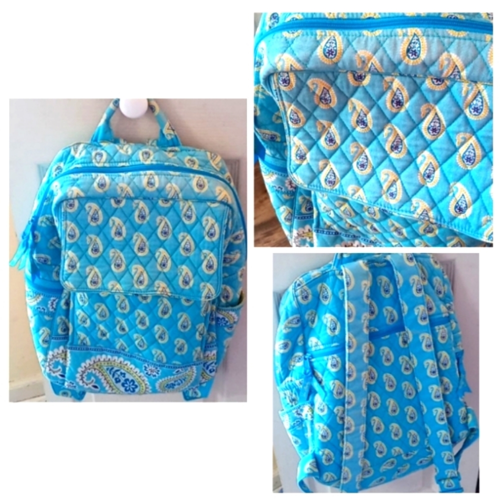 LARGE Vera Bradley Backpack EUC